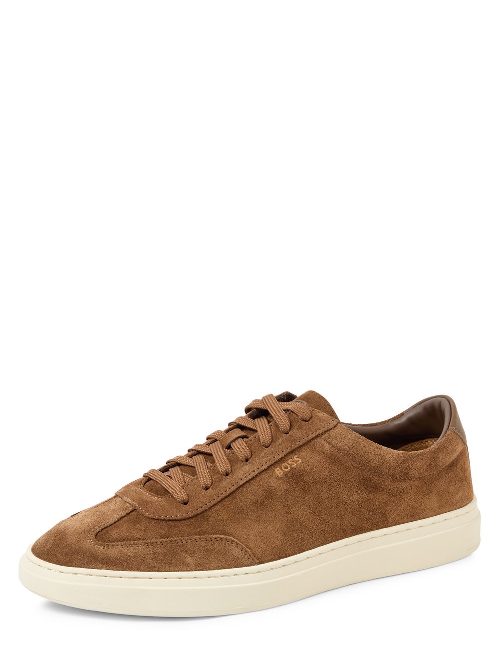 BOSS Sneaker aus Veloursleder Herren braun, 43 Image