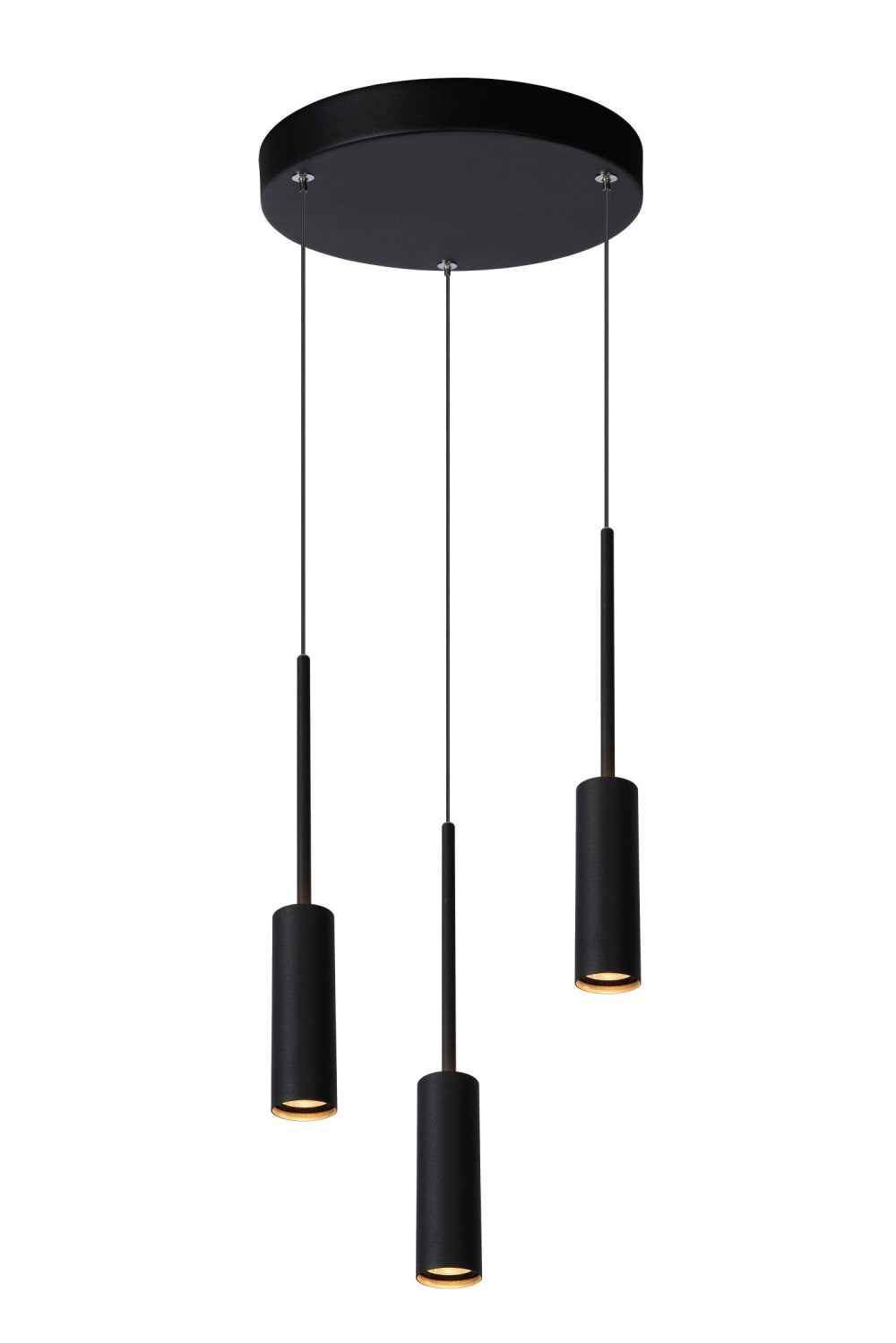 Suspension métal Noir 26 cm