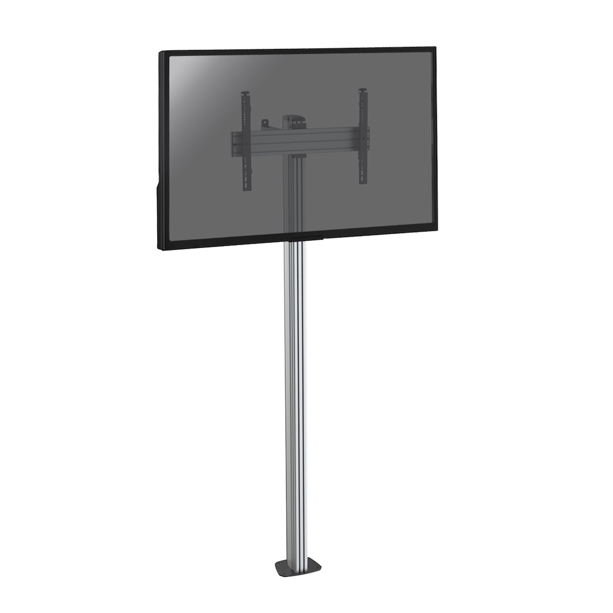 KIMEX - Standfuß für TV-Bildschirm 32'' - 75'' - Höhe 240cm - Zum Anschrauben Image