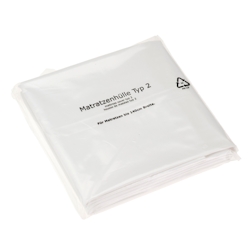 1 x Matratzenhülle Typ 2 (1700 x 2350 mm) robust reißfest Aufbewahrungshülle Umzugsmaterial Schutzhülle BB-Verpackungen Image