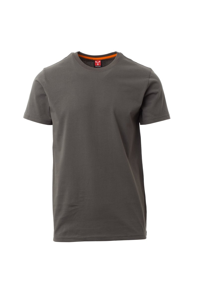 PAYPER T-Shirt SUNRISE – Kurzarm-Shirt aus Baumwolle mit Rundhalsausschnitt und angenehmer Passform rauchgrau 5XL Image