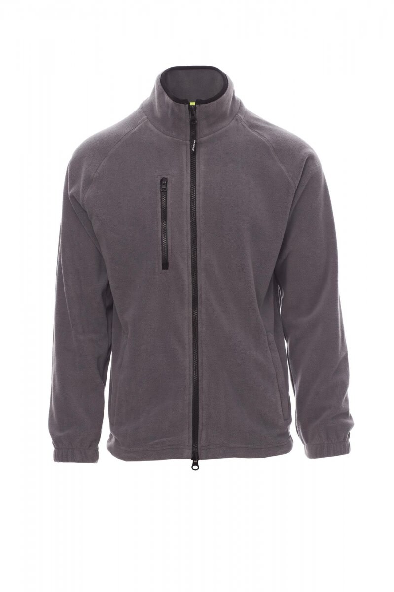 PAYPER Fleecejacke NORWAY mit Innenkomfort, Reißverschluss und Taschen stahlgrau 3XL Image