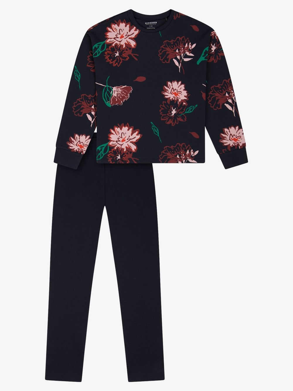 Schiesser Pyjama Mädchen marine, 176 Image