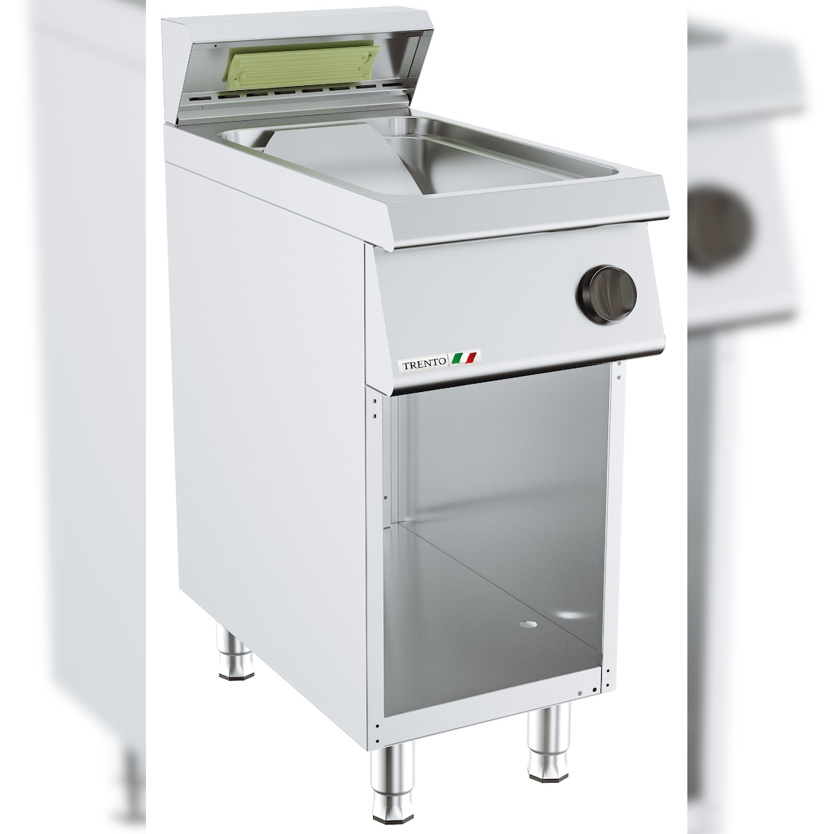 Pommes Frites Warmer Trento - Frites Heißhalter - Pommes Wärmeschrank Image