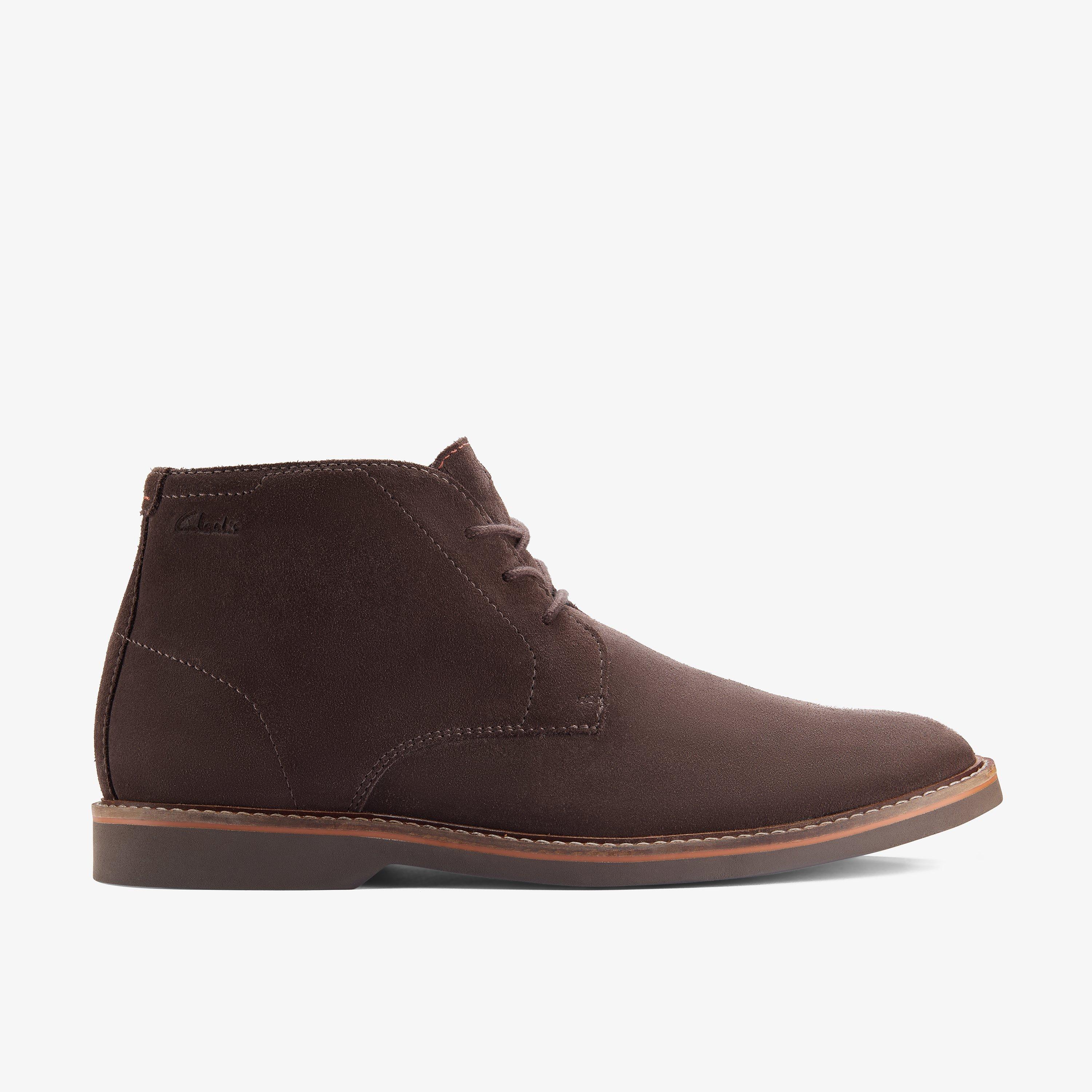 Clarkridge Hi Dunkelbraune Wildlederstiefel