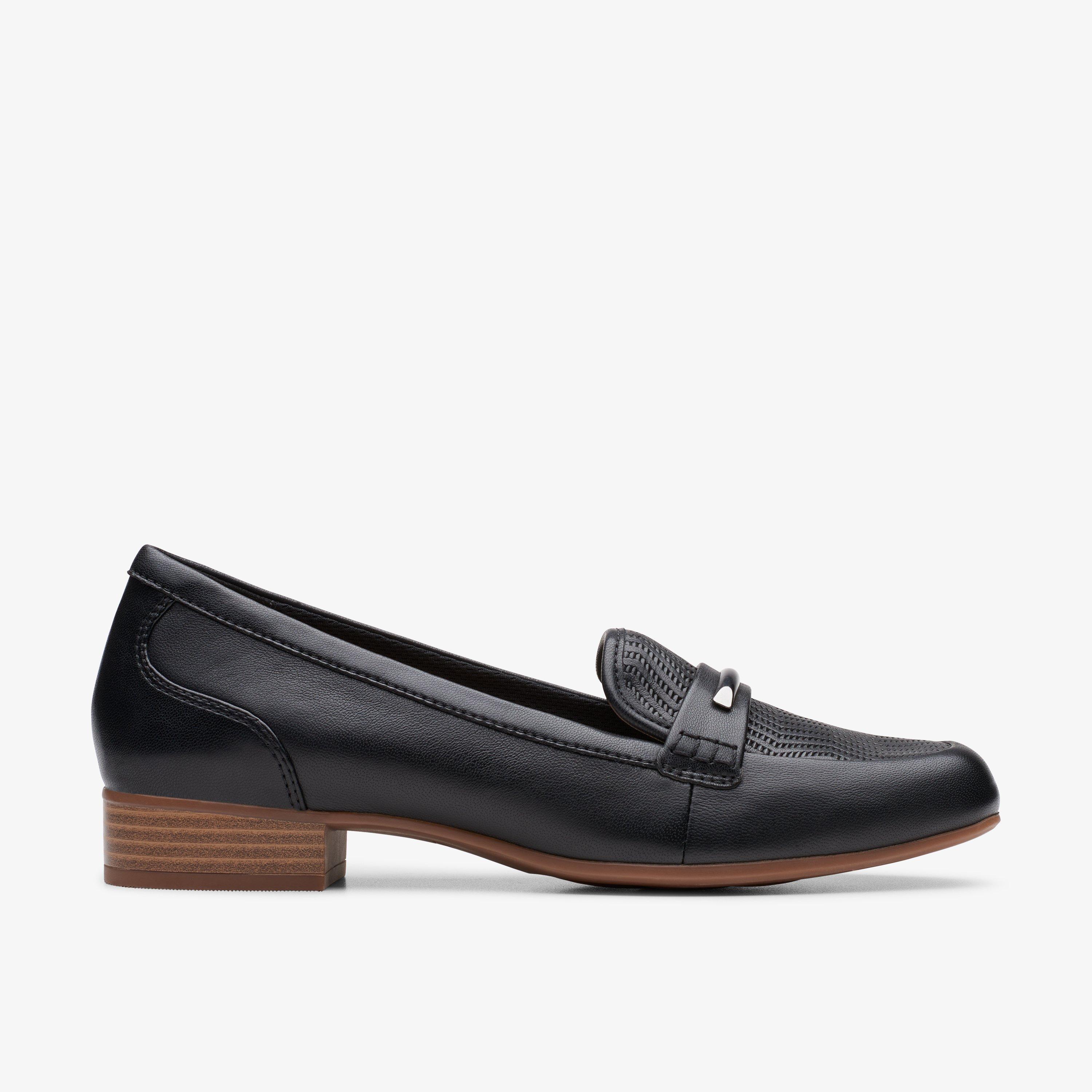 Juliet Aster Schwarze Lederschuhe