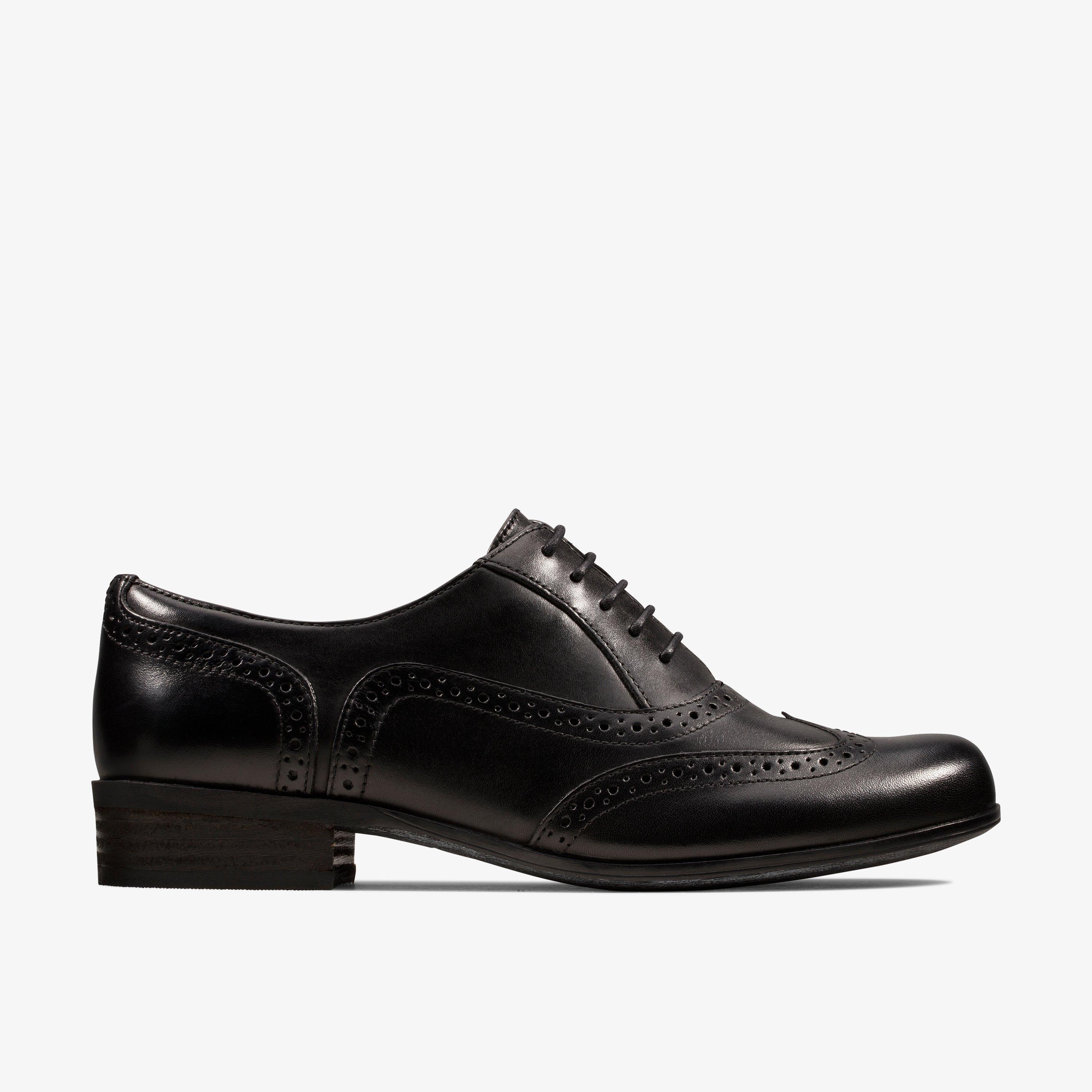 Hamble Oak Schwarze Leder Schuhe EU 38,5 / UK 5,5