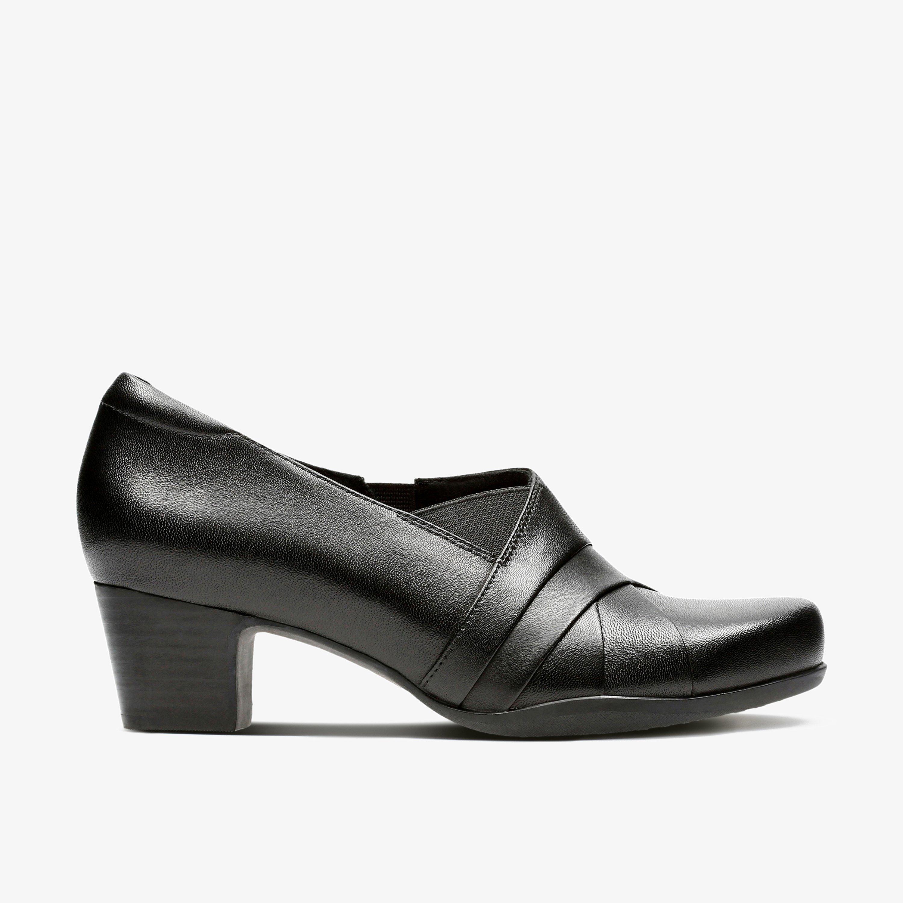 Rosalyn Adele schwarze Lederschuhe EU 39/UK 6