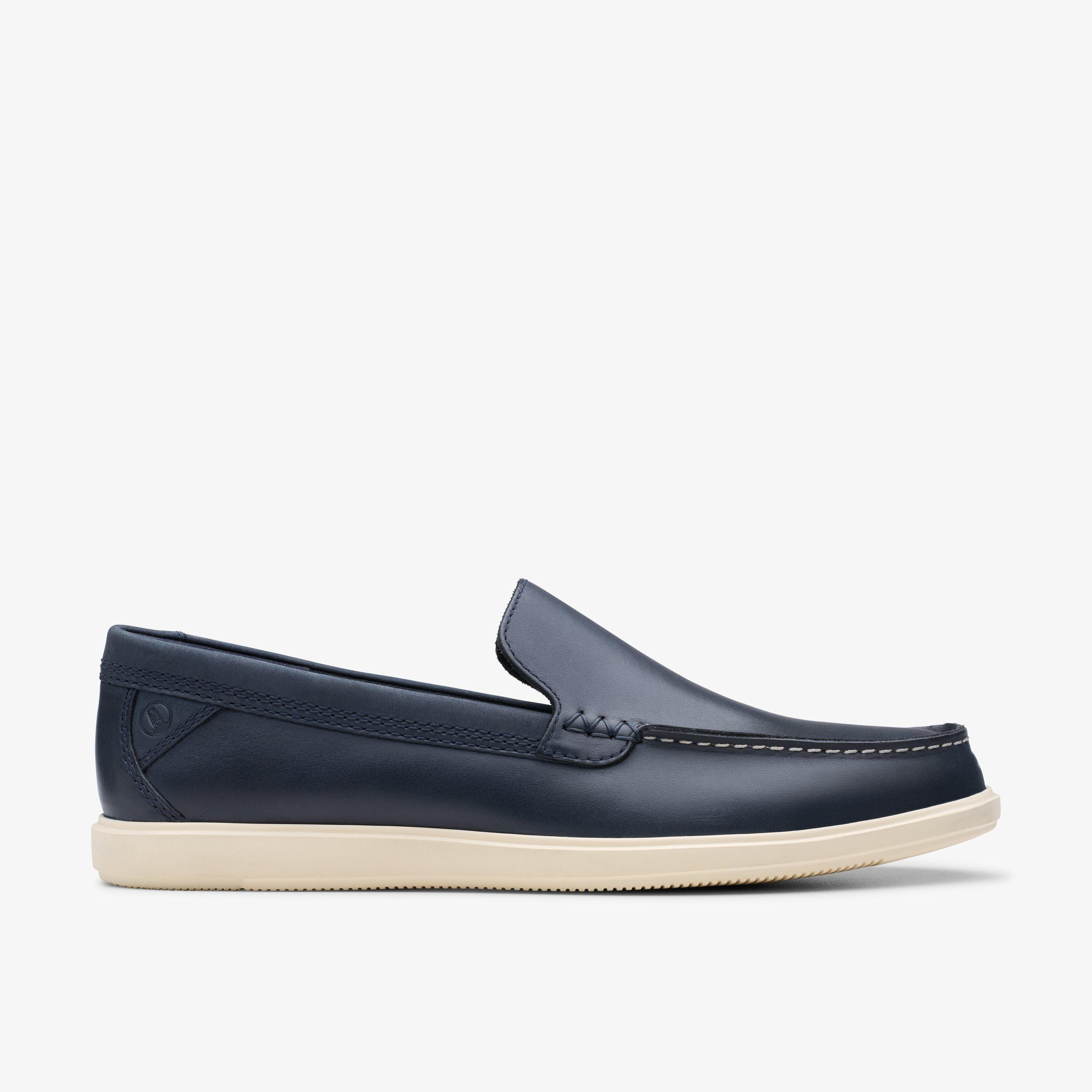 Bratton Slipper aus navy Leder Image