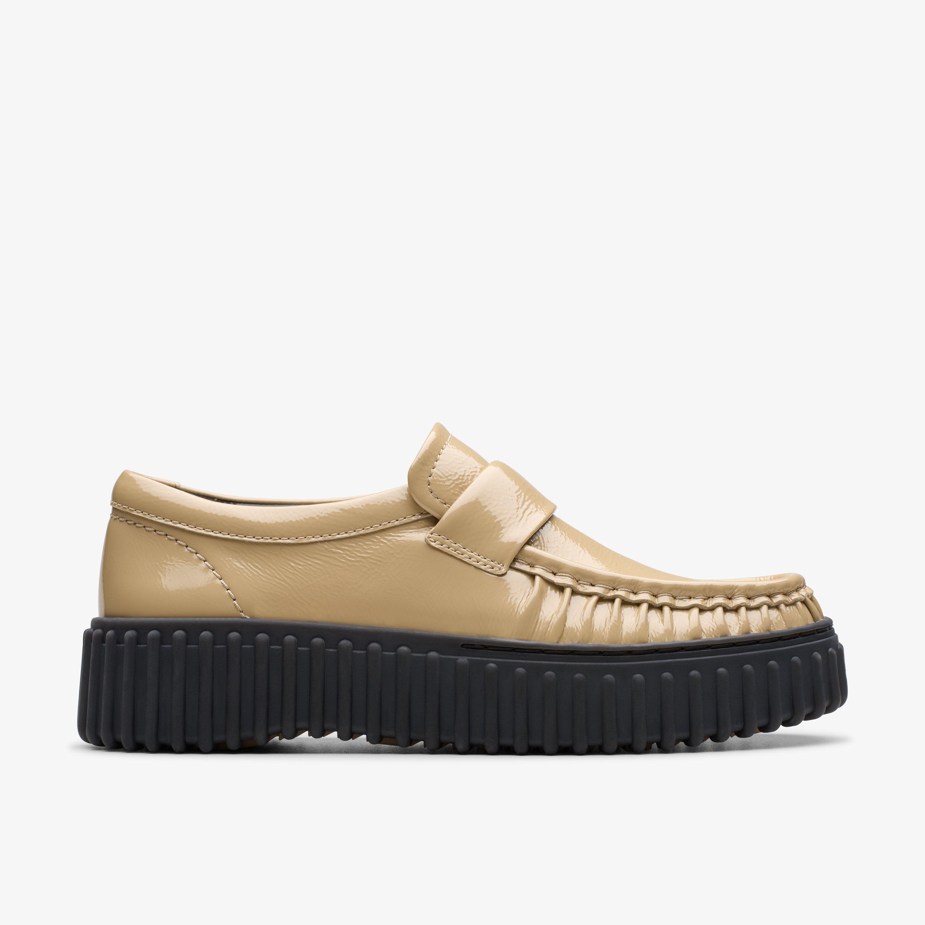 Torhill Mokassins Beige Lackschuhe EU 40 / UK 6,5
