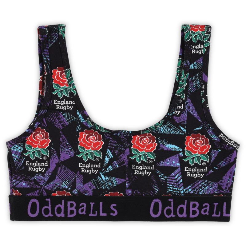 England Rugby Oddballs 25/26 Damen-Bralette Image