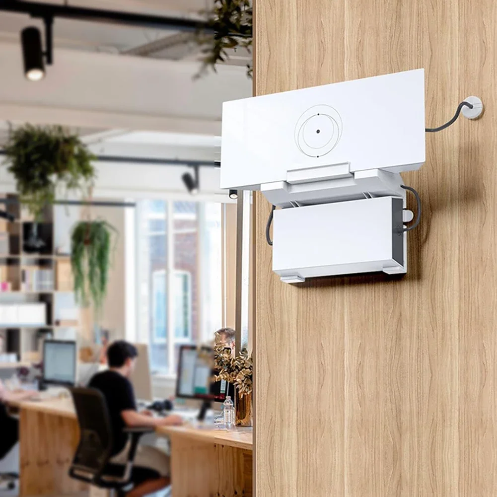 Für Starlink Gen 3 Router-Halterung, 2-in-1-Wandhalter, platzsparendes Montagehalterungs-Set, Router-Halterung für Router und Netzteil Image