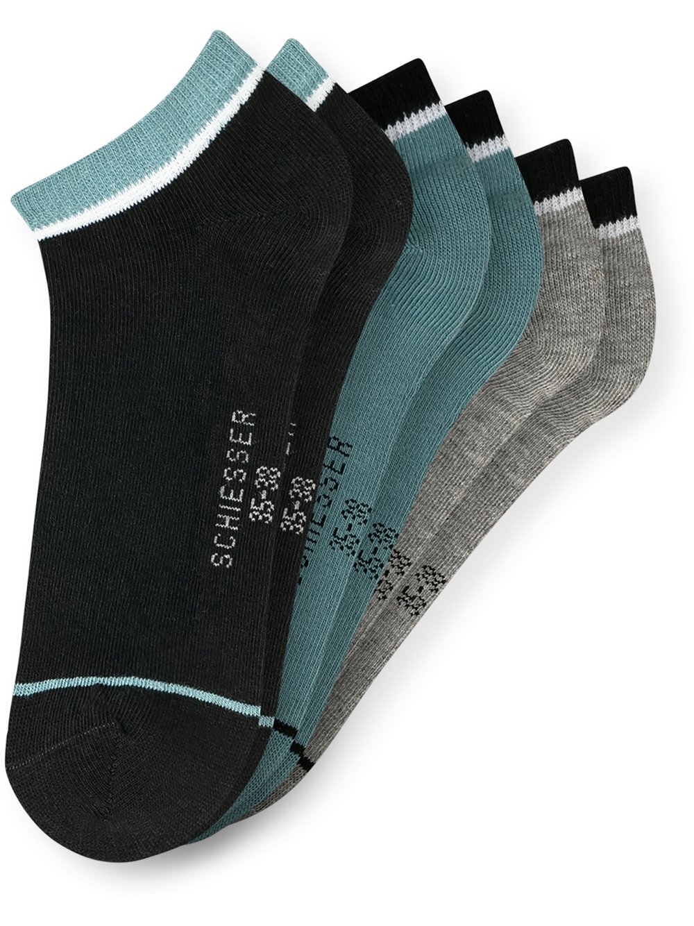 Schiesser Sneakersocken Jungen mehrfarbig, 35-38 Image