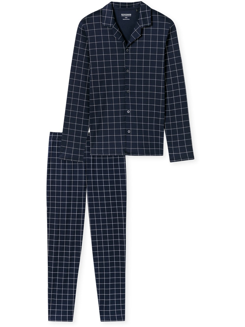 Schiesser Pyjama Herren marine, 58 Image