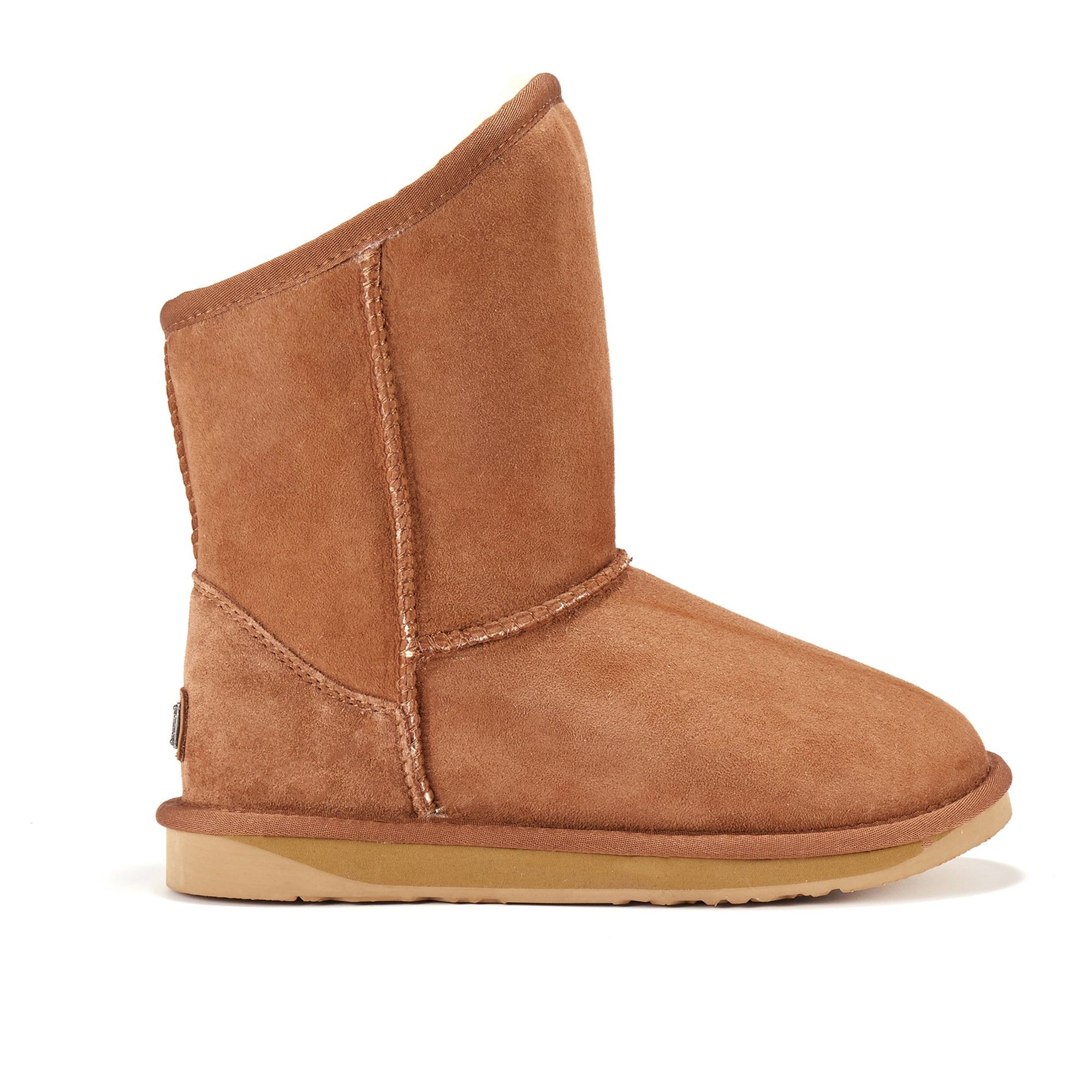 Kinder Cosy X Kurze kastanienbraune Stiefeletten Image