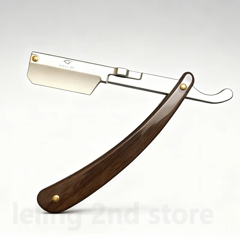 Edelstahl Klapp Rasiermesser Bart Rasiermesser Haar Dressing Werkzeug Männer Manuelle Bequemlichkeit Haar Trimmer Rasierer Barbeador Image