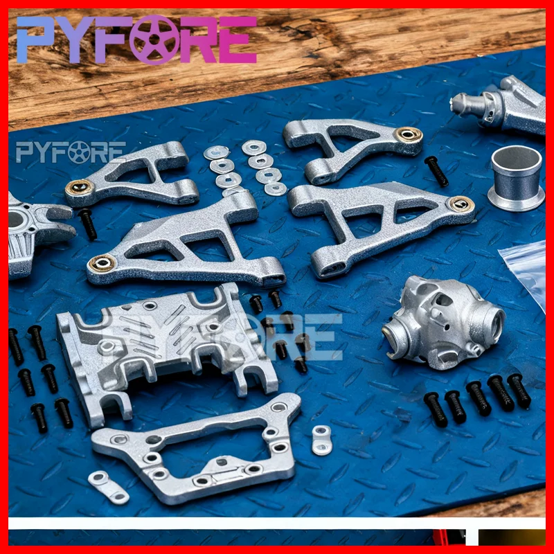 TRACTION HOBBY KM Teile Metall Schwingarm Basis C Chassis RC Crawler Zubehör Kompatibel mit TANK300 F150 1/8