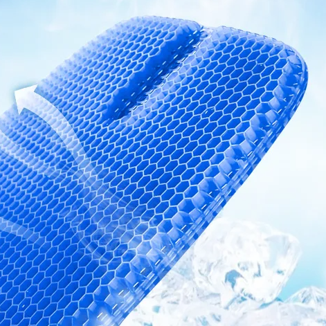 Honeycomb Gel Seat For Car And Office, Four Seasons Universal Silicone Cushion Honeycomb Gel Seat For Car And Office, Four Seasons Universal Silicone Cushion