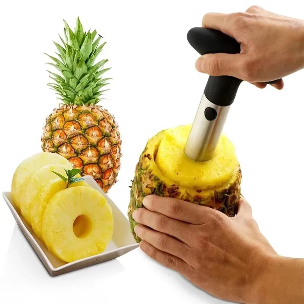 Stainless Steel Pineapple Peeler Corer Slicer Kitchen Gadget Stainless Steel Pineapple Peeler Corer Slicer Kitchen Gadget