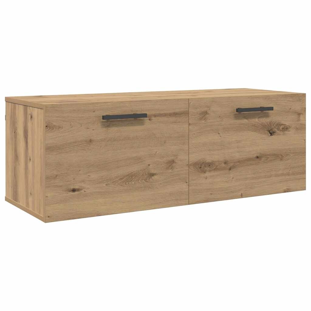 vidaXL Wandschrank Artisan-Eiche 100 x 36,5 x 35 cm Holzwerkstoff Image