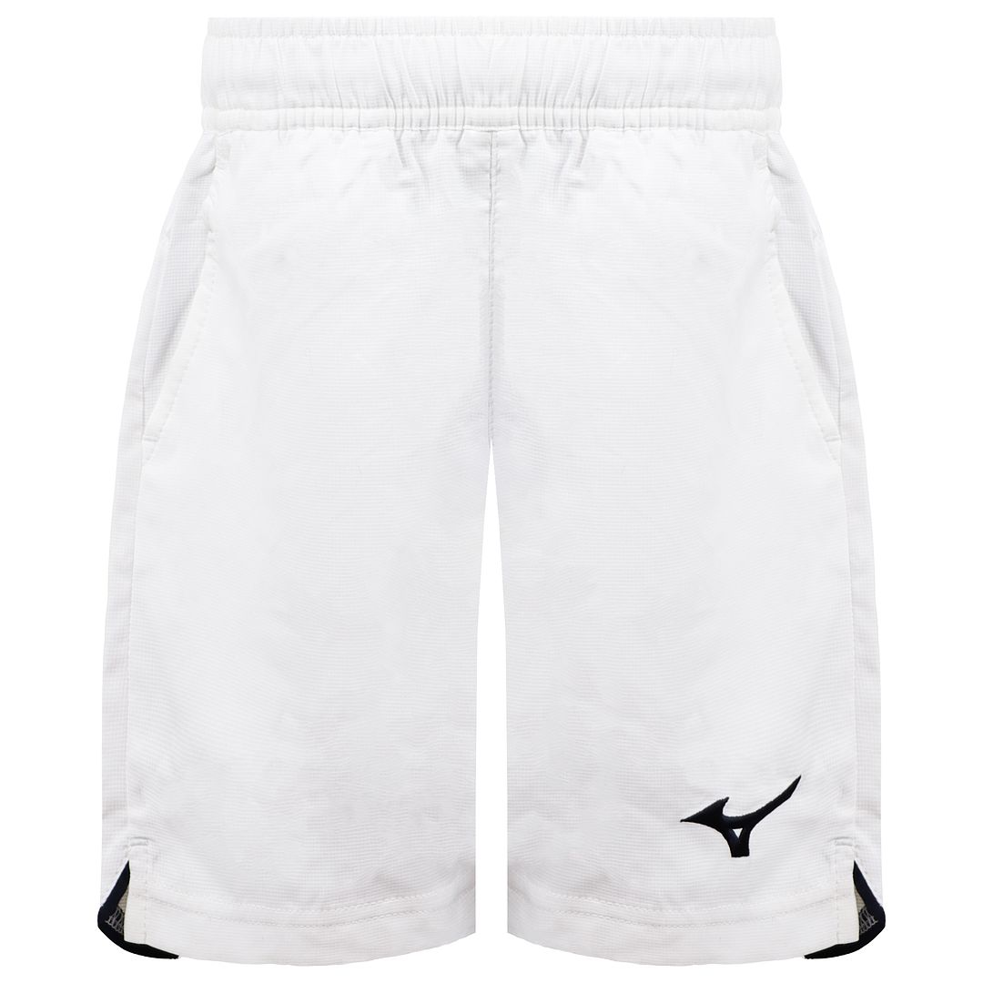 Mizuno Hex Rect Weiße Shorts für Kinder Image