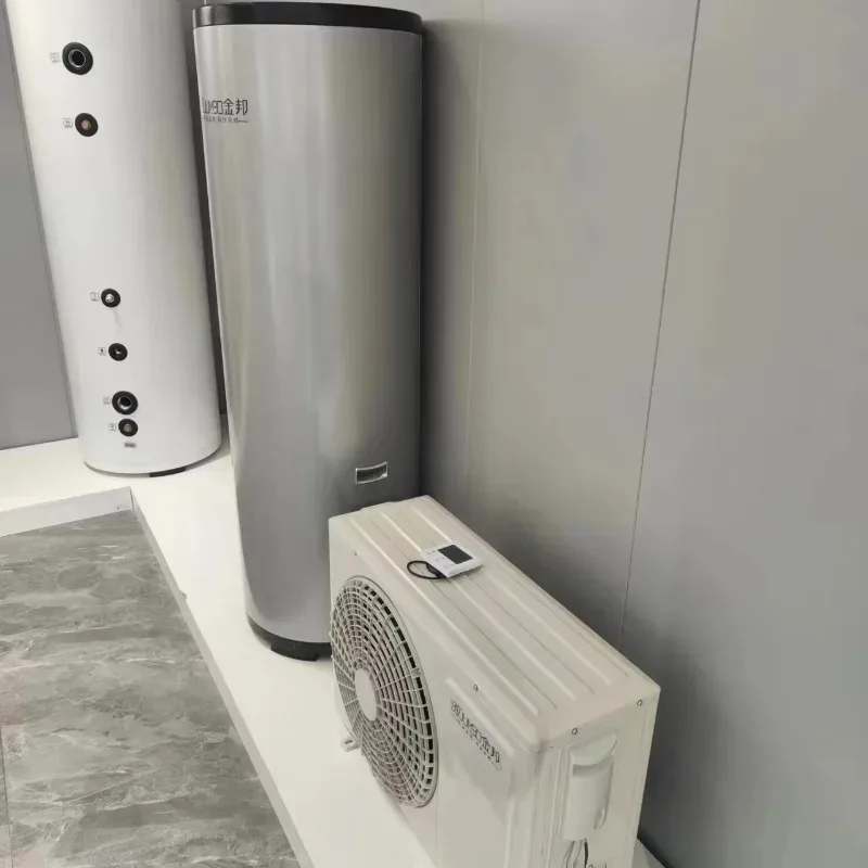Jinbang 1,5 kW 3 kW anpassbare Luft-Energie-Wärmepumpe, Warmwasserbereiter, elektrische Heizung, Warmwassersystem für Zuhause Image
