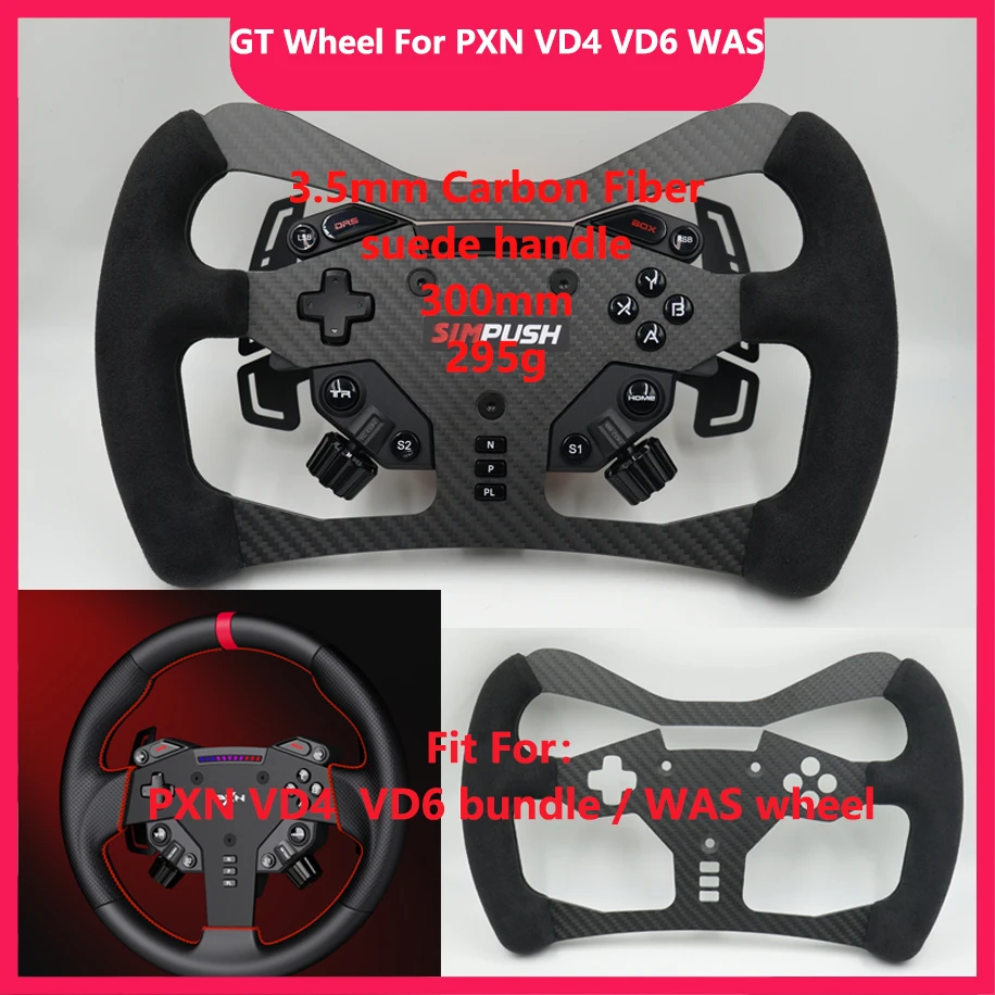SIMPUSH Formel F1 Racing Sim Wheel Mod GT3 GT4 Sim Racing Simracing für PXN VD4 Bundle VD6 Bundle WAS Wheel Image