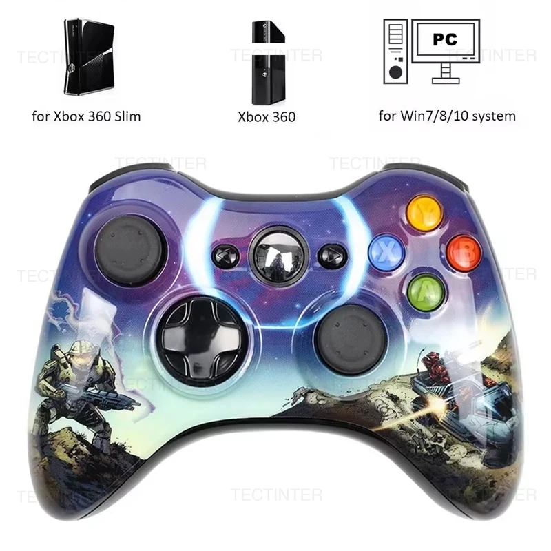 Bluetooth-Kompatibel Wireless Game Controller für Xbox 360 Konsole Gamepad Joystick für Microsoft Xbox 360 Computer PC Controle