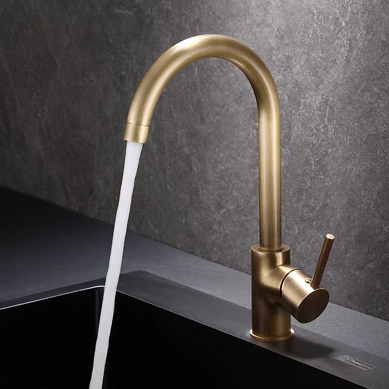 Bathroom Sink Faucet - Waterfall Electroplated Centerset Single Handle One HoleBath Taps