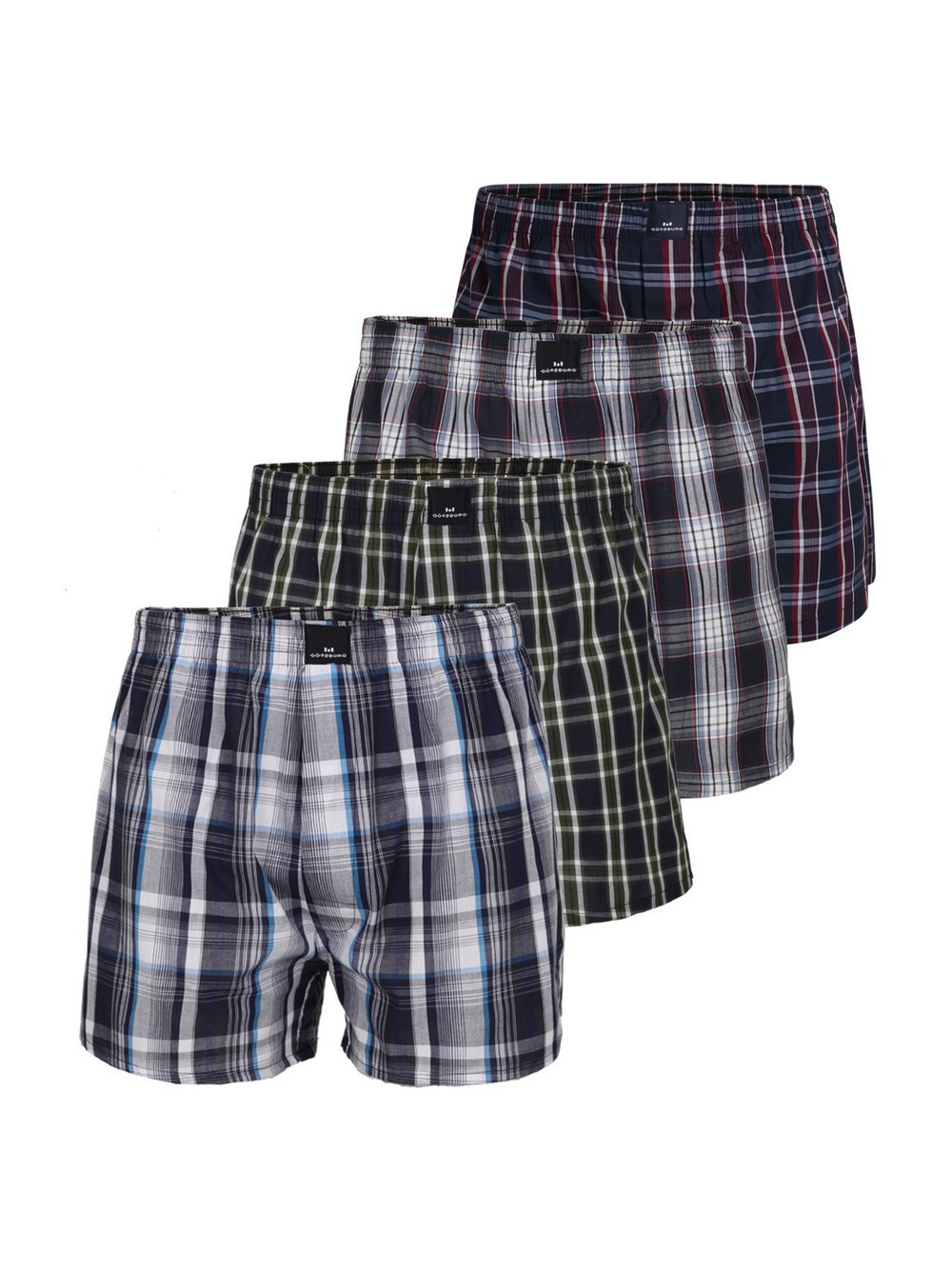 GÖTZBURG Boxershort Herren blau, 8 Image
