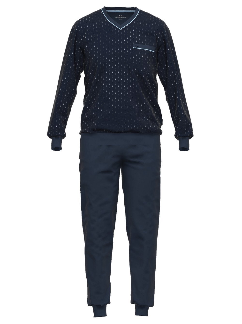 GÖTZBURG Pyjama Herren marine, 48 Image