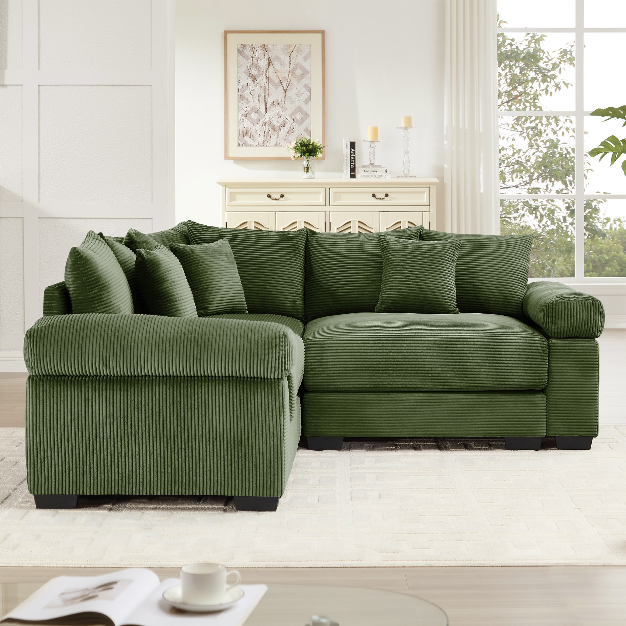 Oversized Modular Cloud Couch, 79.1