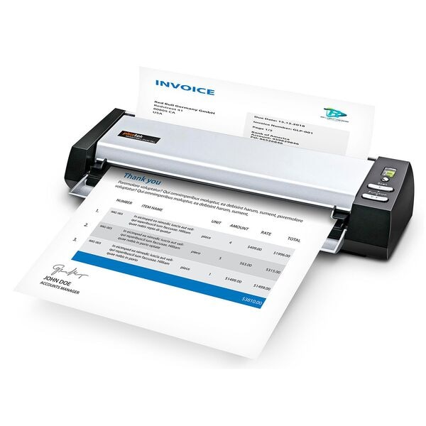 Plustek Mobiler Scanner »MobileOffice D430 Plus« grau, 30.3x0.6 cm Image
