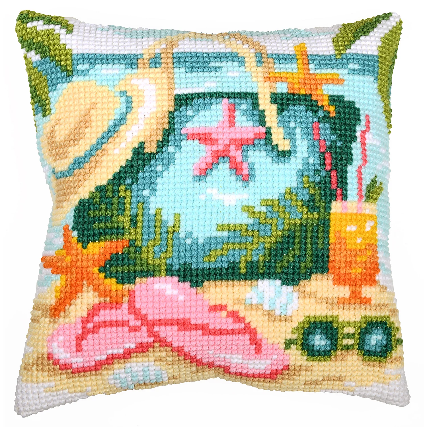 Kreuzstichkissen Summer Vibes Image