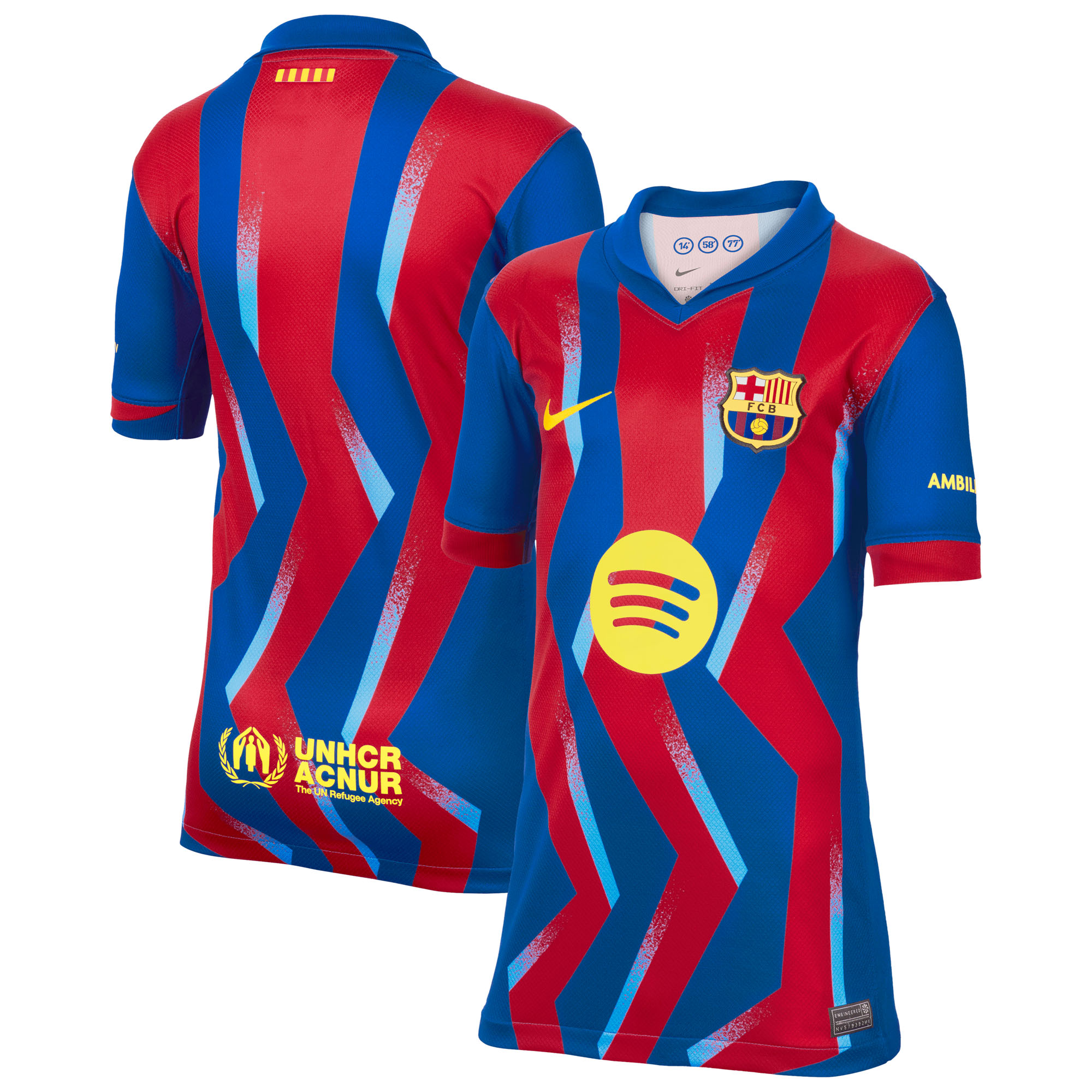 Barcelona Nike Viertes Trikot 2025-26 – Kinder Image