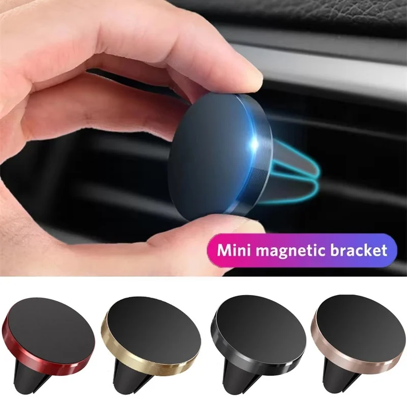 Magnete per presa d'aria Supporto per cellulare per smartphone Supporto magnetico per telefono per auto Supporto per telefono cellulare Supporto GPS per iPhone Samsung Xiaomi Huawei