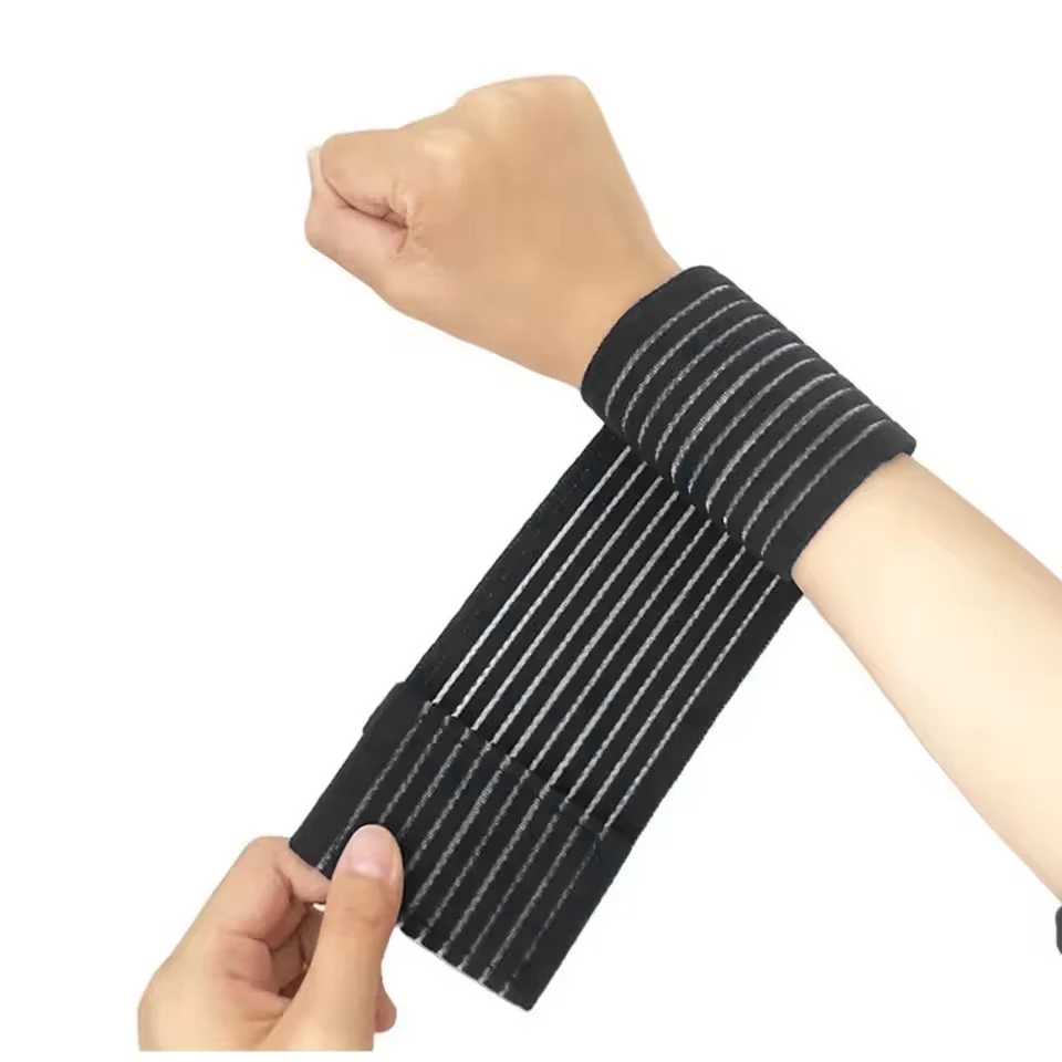 Bandage élastique réglable main Sport bracelet gymnastique soutien poignet orthèse enveloppement canal carpien Sport Fitness brassards sangle extensible