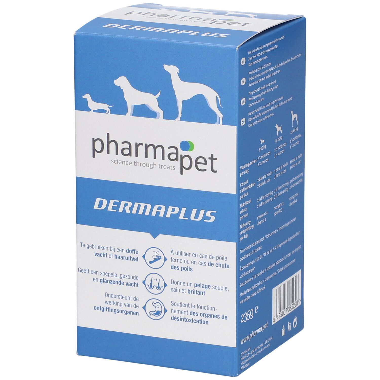 Pharma Pet Dermaplus 235 g Tabletten
