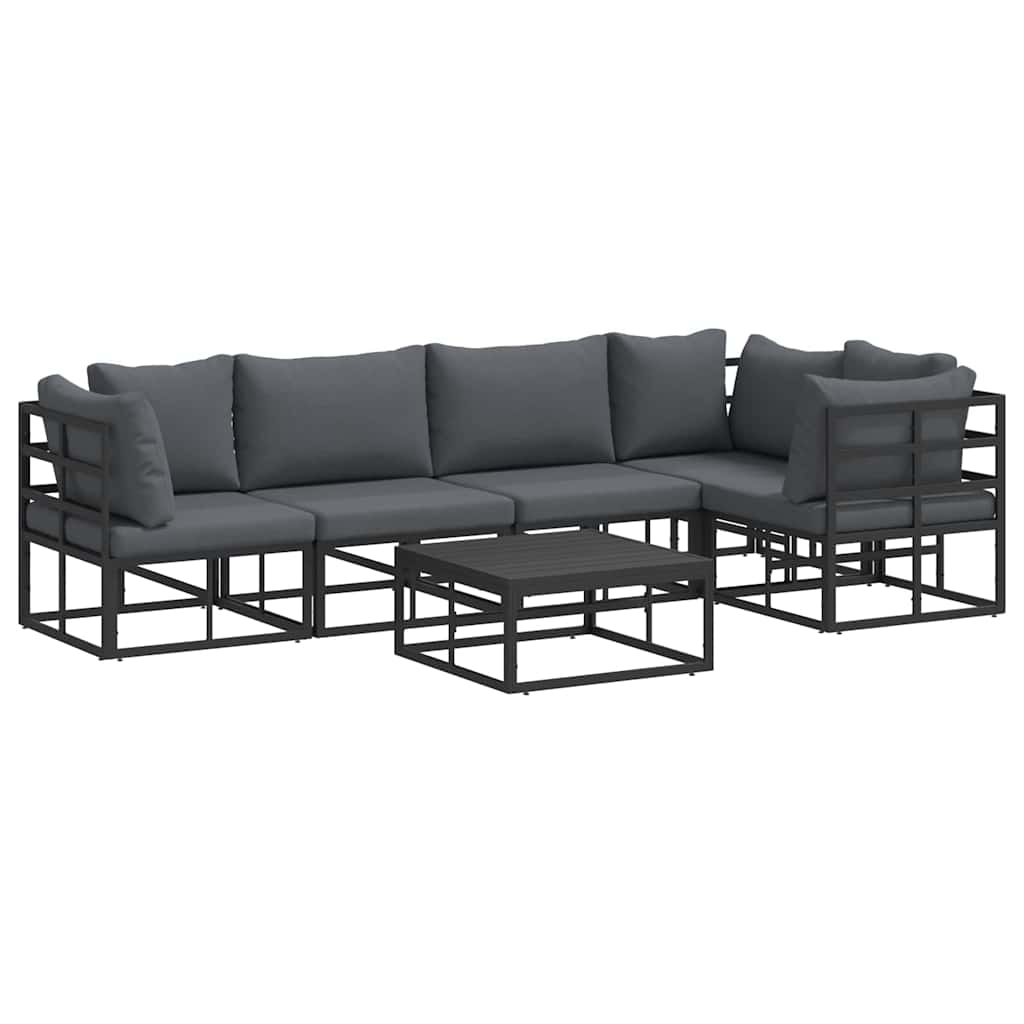 vidaXL Garten-Sofa-Set mit Kissen 6 pcs Image