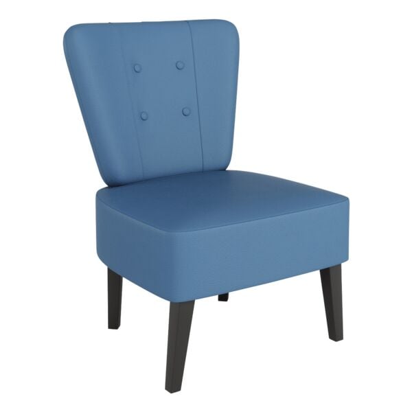 meet Besuchersessel »Brighton« Kunststoff-Bezug blau, 41 cm Image