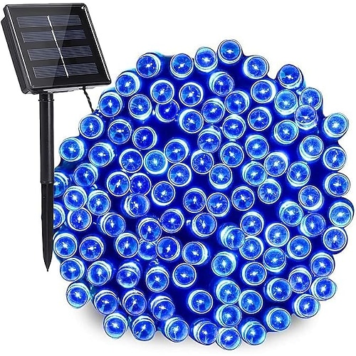 Solar Lichterkette Innen und Außen Super helle LED Lichterkette wasserdicht Funkellichter für Baumdekorationen Image