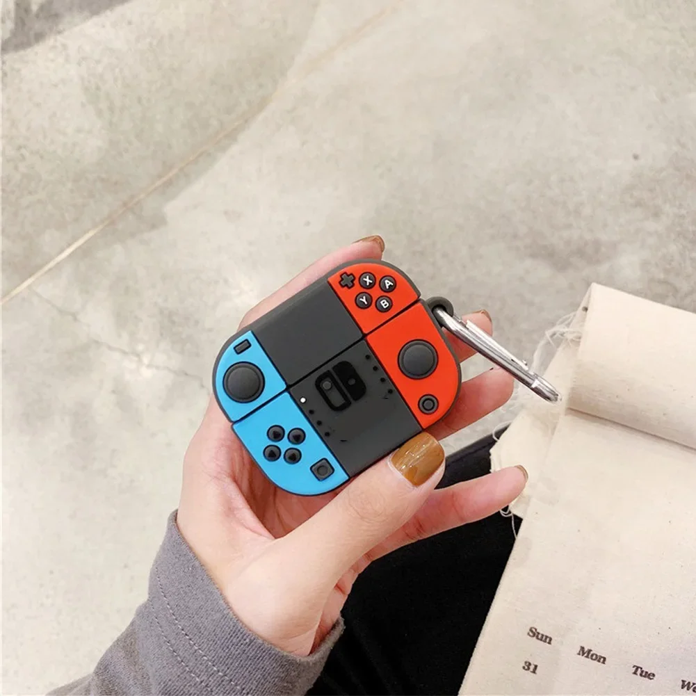 Per custodia Airpods Pro 3, custodia protettiva in silicone per gioco 3D carino per custodia Airpods Pro 2/Airpods 4 3 2 1 custodia Funda
