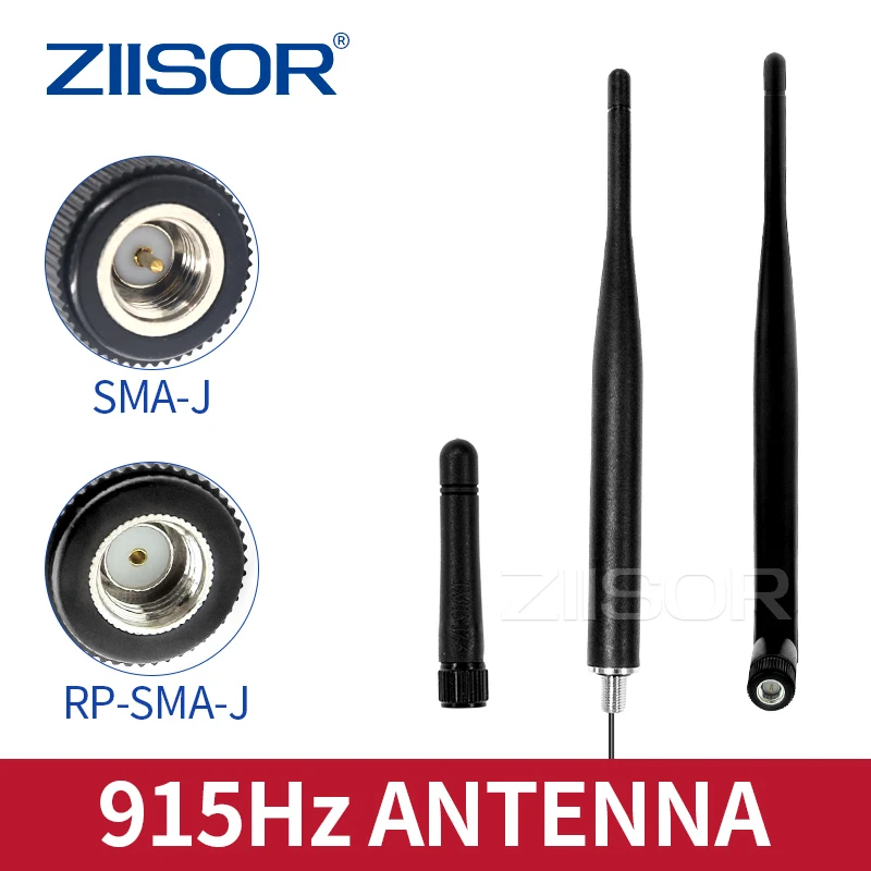 LoRa 915 MHz Antenne für Meshtastic 900M Omnidirektionale 915 MHz LoRawan Antenne High Gain Long Range RP SMA Männlichen router Antenne Image