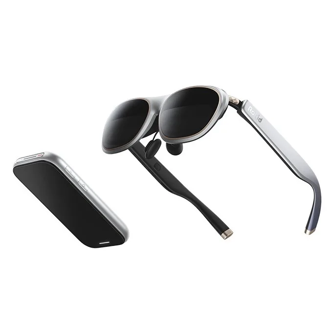 2 intelligente AR-Brillen, tragbar, nicht VR, HD-3D-Riesenbildschirm für Echtzeit-Spiele, Betrachtung und Übersetzung Image