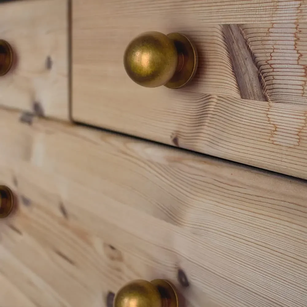 Schrankknöpfe aus antikem Messing, Schubladengriffe aus Zinklegierung, moderne Hardware aus der Mitte des Jahrhunderts für Küchen- und Badezimmerschränke Image