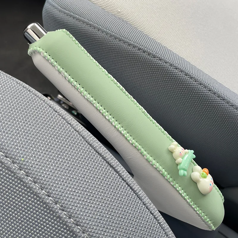 Geeignet für Cartoon-Leder-Handbremsenabdeckung für Pentium Pony Gear Shift Handbremse Innenlayout Schutzhülle Image