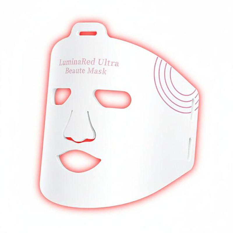New Product Led Red Light Beauty Mask FDA Certified Household Silicone Facial Mask Phototherapy Facial Beauty Instrument LED Light Release Mask with Neck Strap - USB Charging 2600 MA Applicable To Th