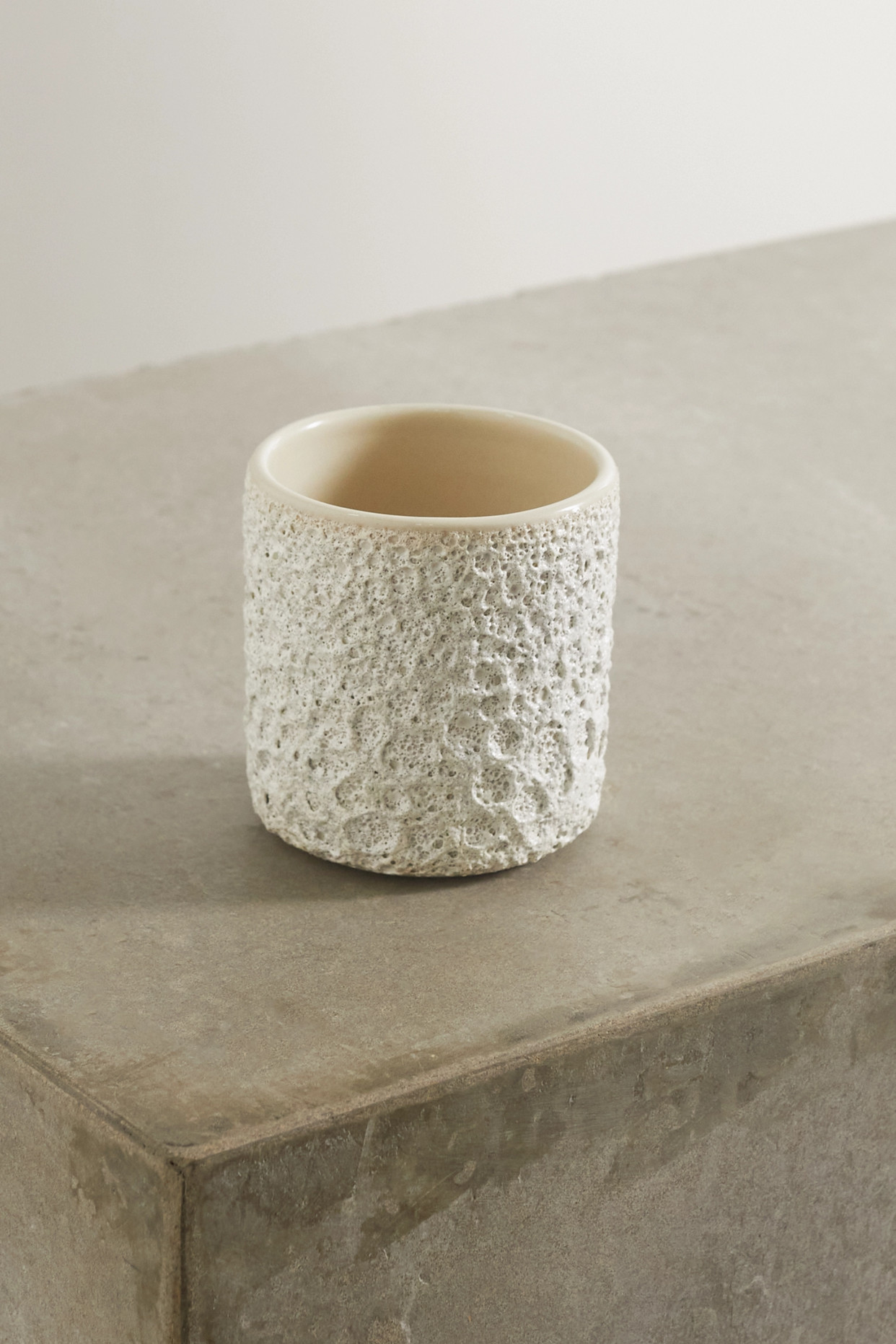 Marloe Marloe + Net Sustain Glazed Ceramic Tumbler - Off-white
