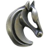 Anne at Home Curiosities 2" Length Novelty Knob Metal in Gray | 2 H x 1.25 W in | Wayfair 250-20