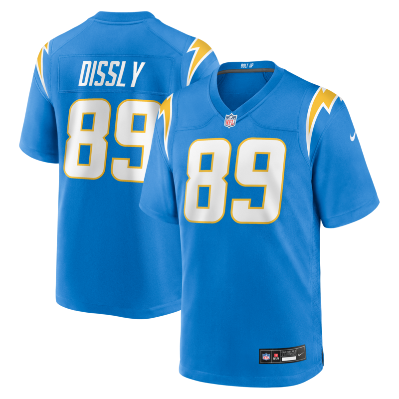 Los Angeles Chargers Nike Game Heimtrikot - Puderblau - Will Dissly - Herren Image